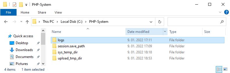 PHP-System Folder